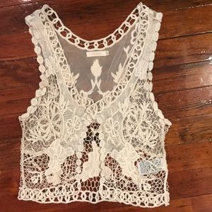 Lace vest